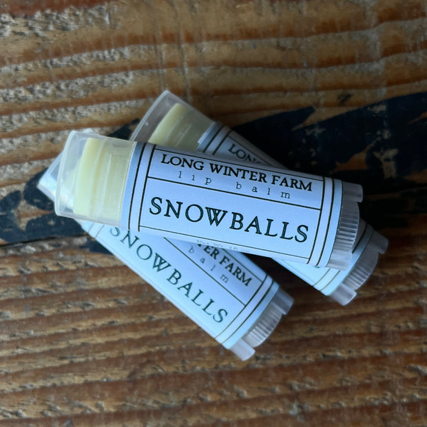 Snowballs Lip Balm