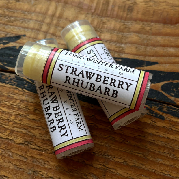 Strawberry Rhubarb Lip Balm