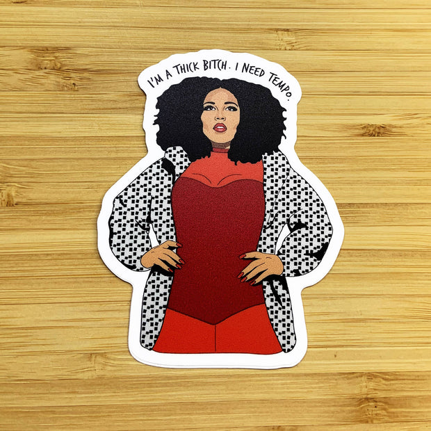 Citizen Ruth - Lizzo "I'm a thick bitch" sticker